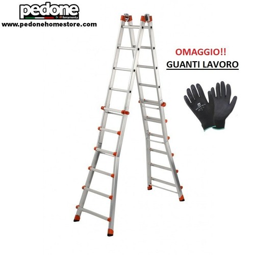 Scala alluminio telescopica - scala,
