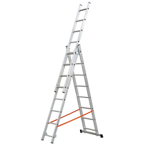 Scala alluminio modula tripla - alluminio,