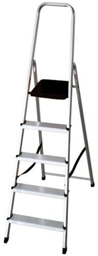 Scala domestica alluminio 5 - alluminio,