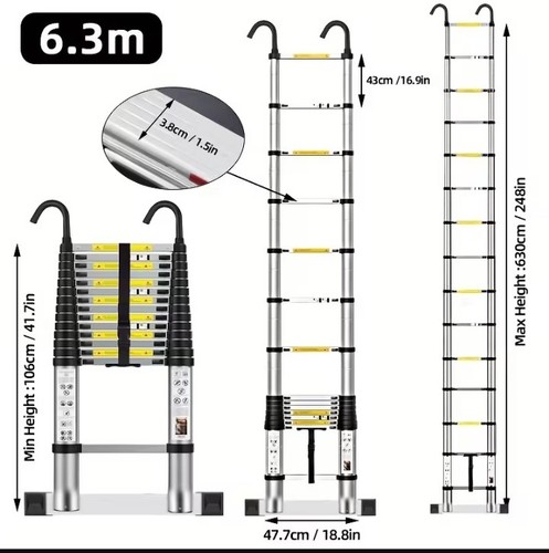 Scala telescopica m - scala,